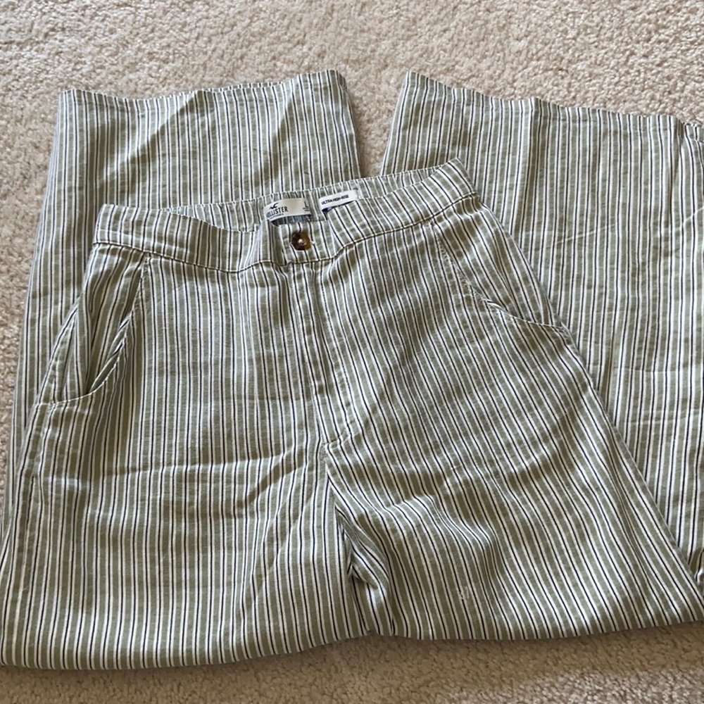 Ultra high-rise wide leg pants